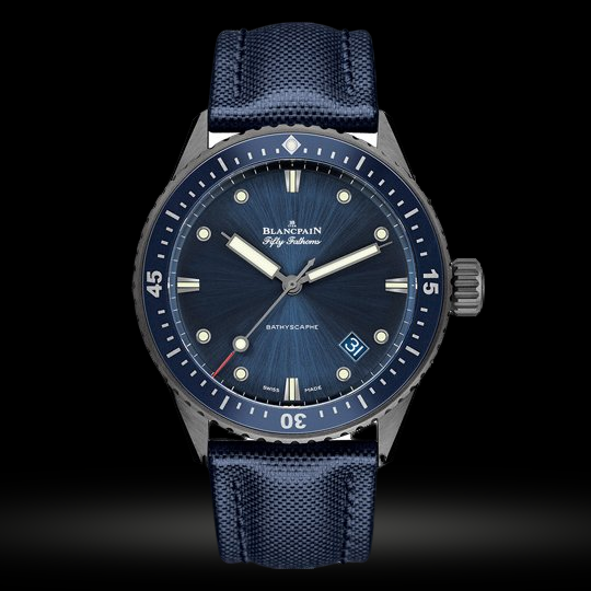 Replica Blancpain Fifty Fathoms Bathyscaphe Keramik