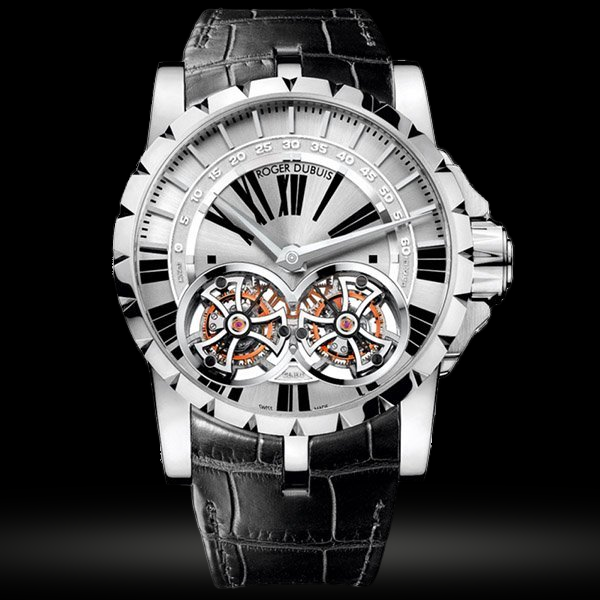 Replica Roger Dubuis Excalibur Trilogy Double Fliegendes Tourbillon