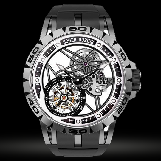 Replica Roger Dubuis Excalibur Spider Skeleton Fliegendes Tourbillon
