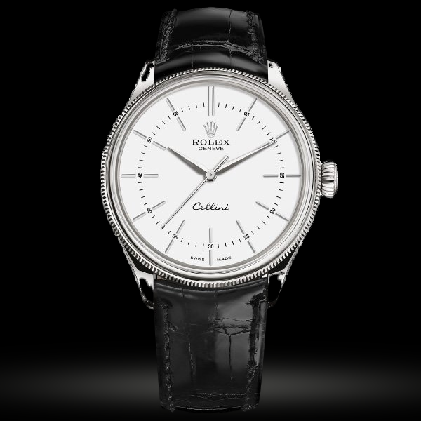 Replica Rolex Cellini Time 50509 Weiß