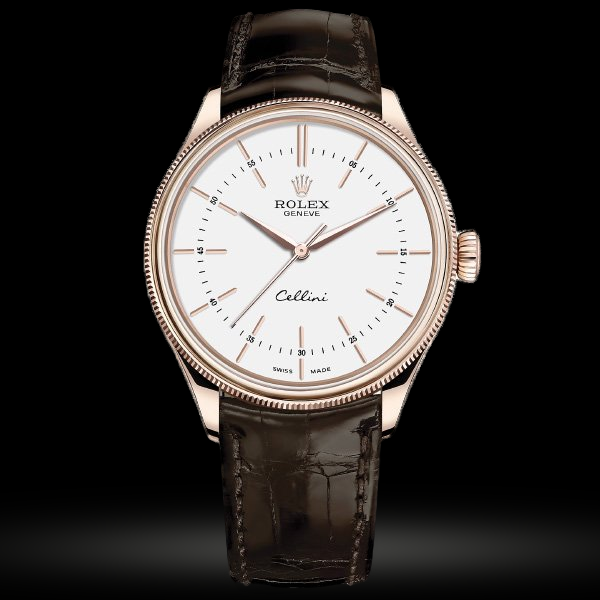 Replica Rolex Cellini Time 50505 Weiß