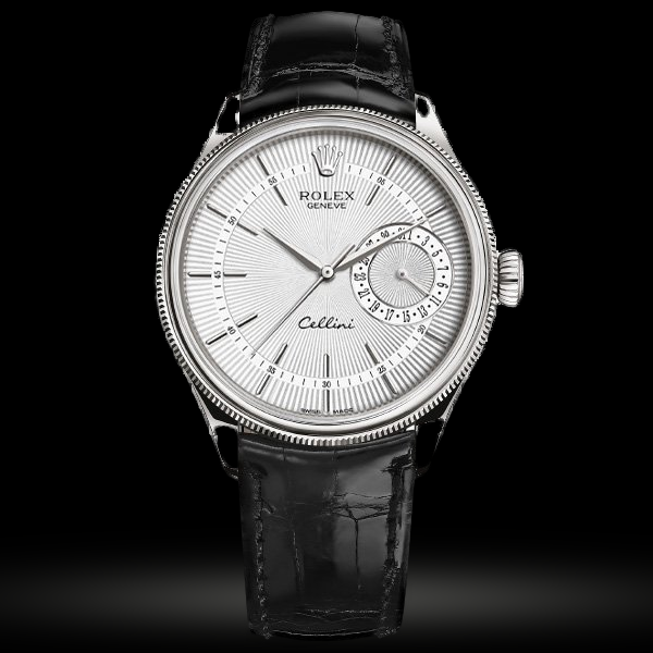 Replica Rolex Cellini Date 50519 Weiß