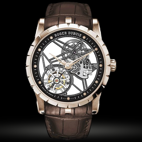 Replica Roger Dubuis Excalibur Skeleton Fliegendes Tourbillon