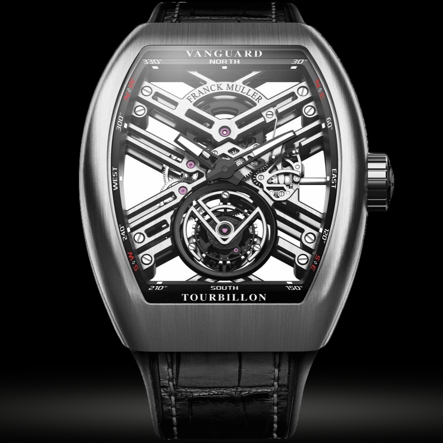 Replica Franck Muller Vanguard Skeleton Tourbillon V 45 T SQT