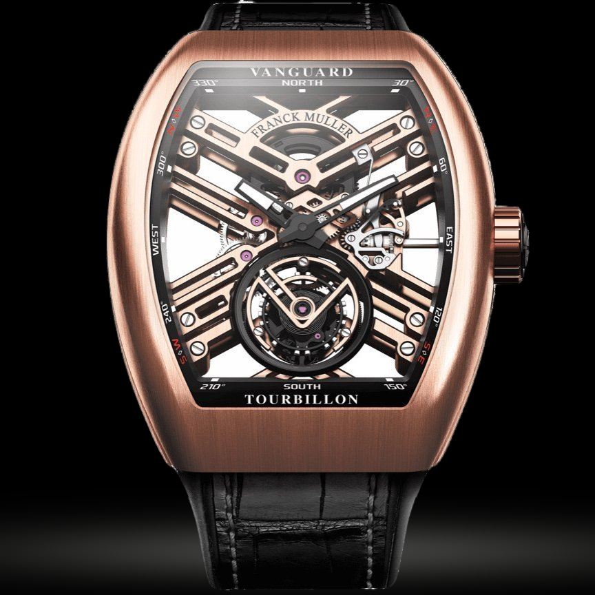 Replica Franck Muller Vanguard Skeleton Tourbillon V 45 T TBR