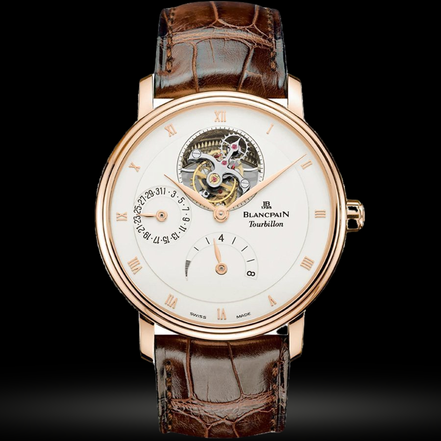 Replica Blancpain Villeret Complicated Tourbillon 6025-3642-55B