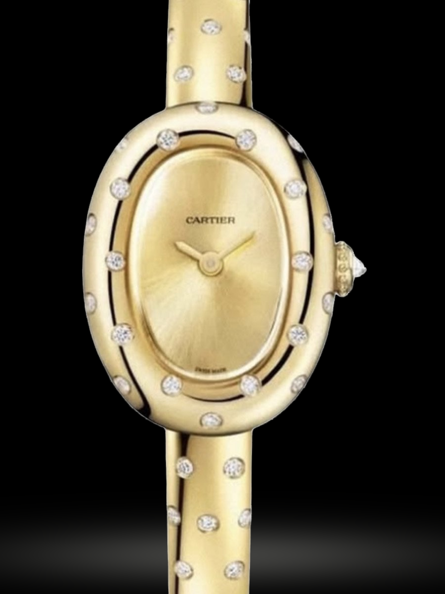 Replica Cartier Baignoire Mini Bangle Apoir WJBA0063 size 15